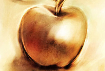Fototapeta - Malované Jablko 5207